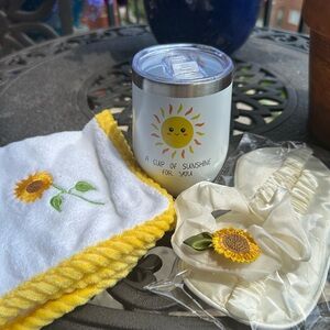 Sunshine Gift Set with Tumbler and Accessories
